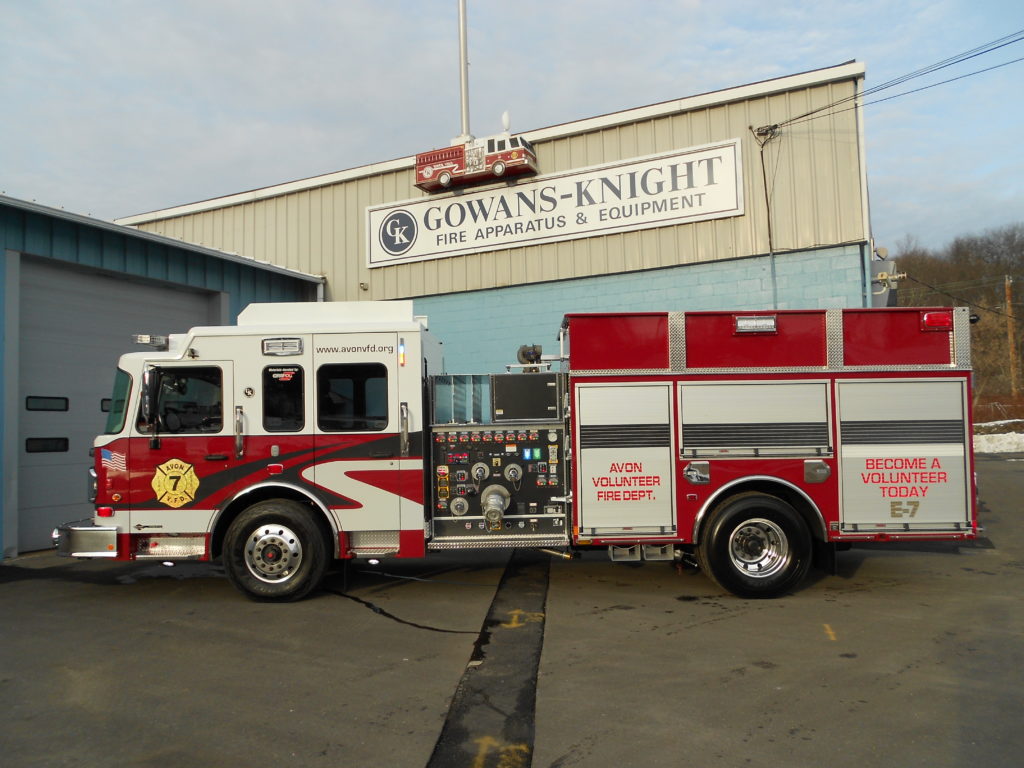 AVFD To Officially Welcome New Engine 7 Avon Volunteer Fire Department